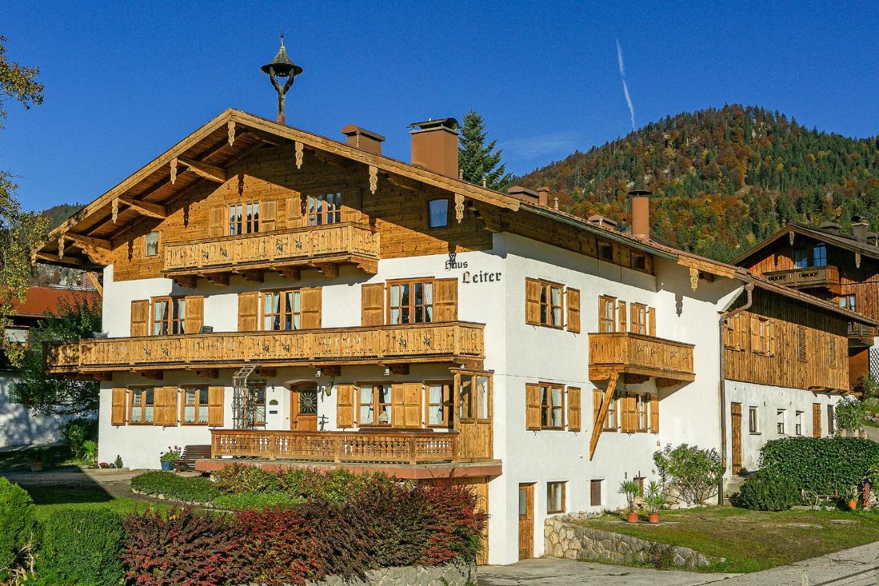 Haus Leiter Hotell Reit im Winkl Eksteriør bilde